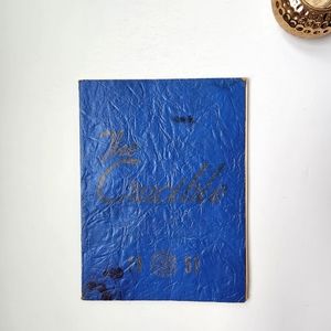 The Crucible 1951 Junior High School One, Trenton New Jersey Year Book